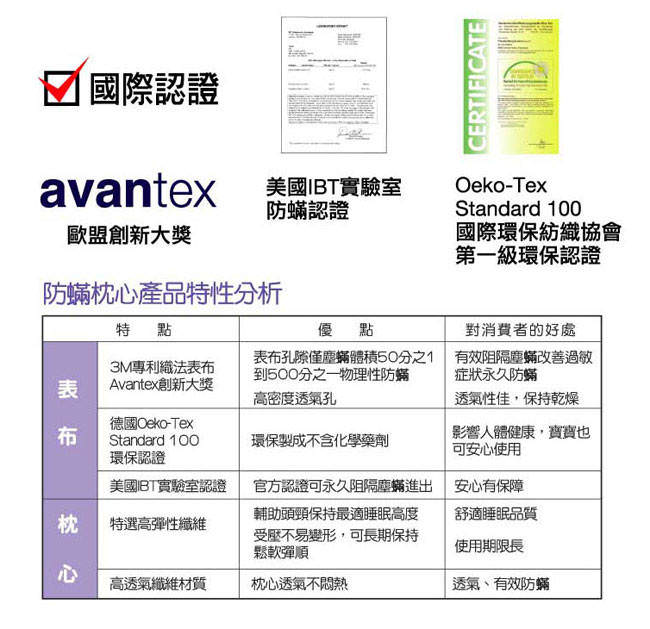 【3M】Filtrete淨呼吸防蹣記憶枕-平板支撐型(M)