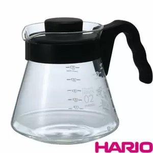 【HARIO】V60好握02黑色咖啡壺/VCS-02B