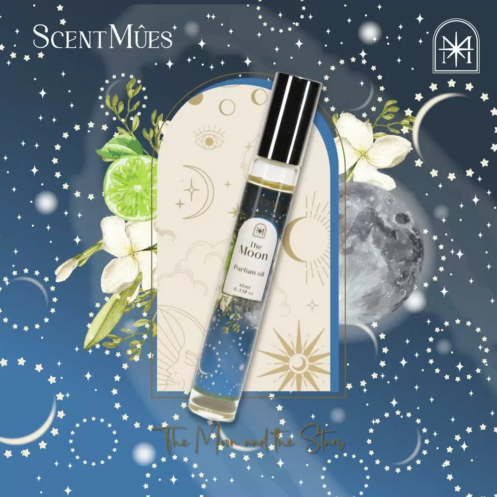 【ScentMûes森繆斯】Mucha 新月香水油/淡雅花木香調/滾珠香水 10ml