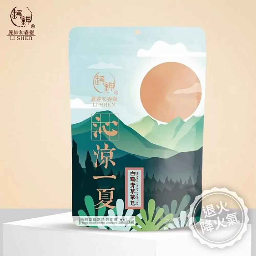 【麗紳和春堂】白鶴靈芝青草茶包家庭號(37.5gx2入/袋)x3袋