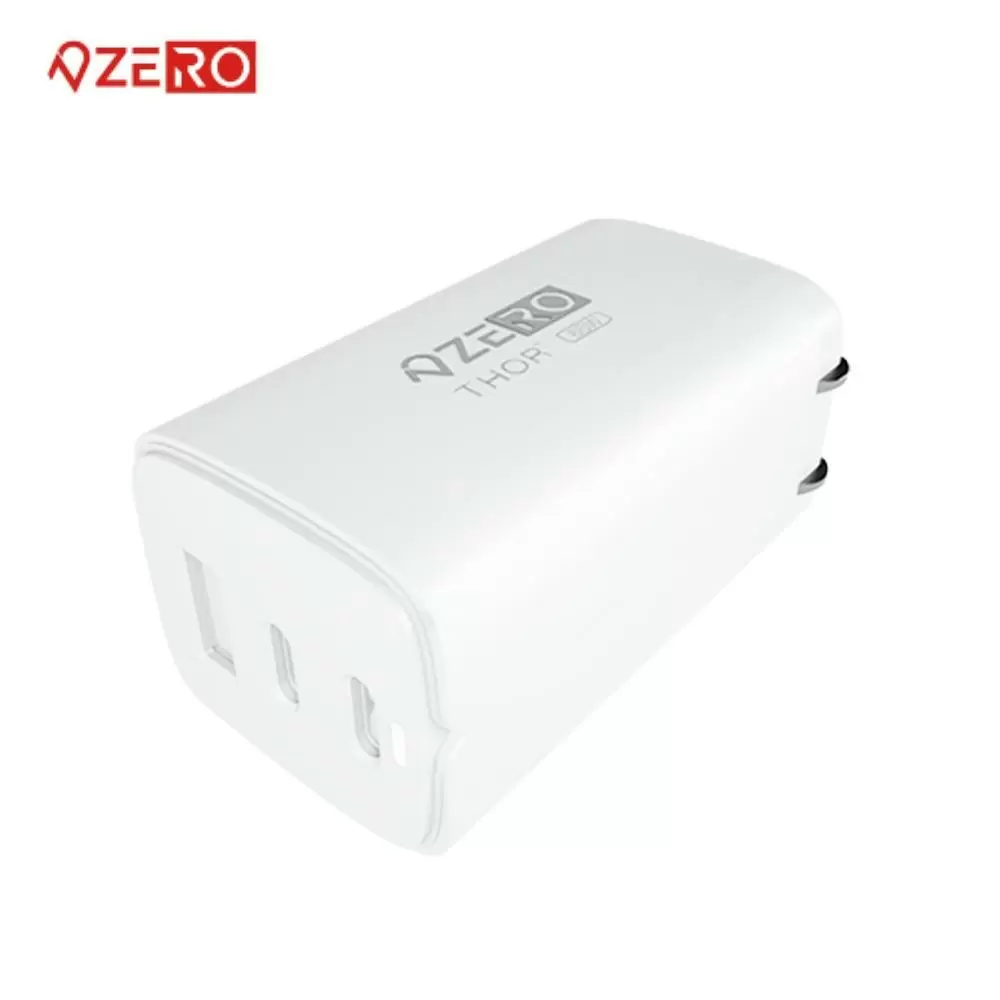 ZERO | 零式創作 THOR+ 65W 氮化鎵充電器-白(快充頭 充電器 65W)