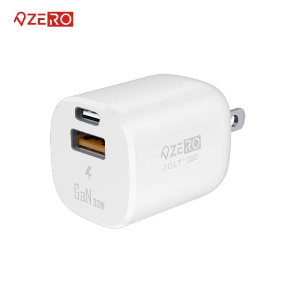 ZERO | 零式創作 JOLT+ 33W 迷你氮化鎵充電器-白(快充頭 充電器 33W)