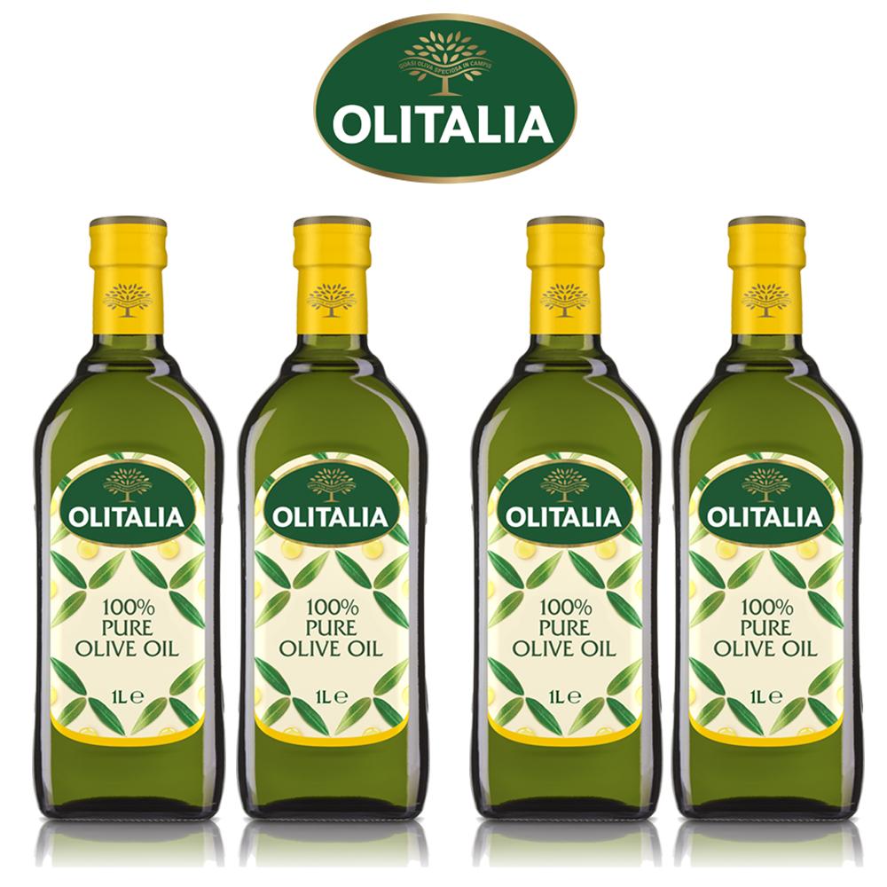 【奧利塔olitalia】純橄欖油1000ml (4瓶禮盒組) A230002x4
