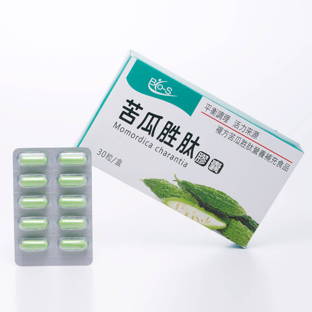 BIO-S 專利苦瓜胜月太降醣調節回饋組(30粒)/盒×8