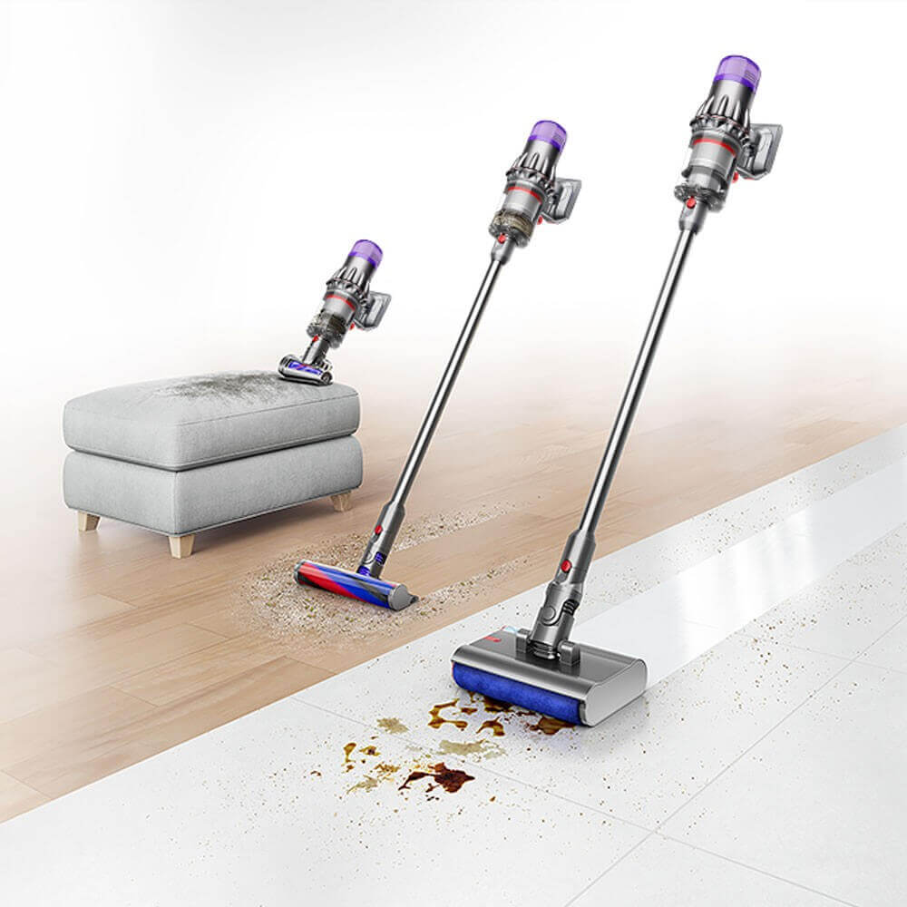 Dyson 三冠王全方位洗地吸塵組(Digital Slim Submarine)(銀灰)